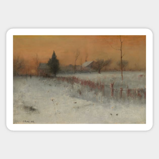 Home at Montclair by George Inness Sticker by Classic Art Stall